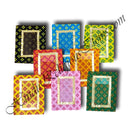 Chitraji Cotton Bandhani Vastra with Golden Lace (VCBGL-20)