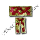 Lalan Kinkhab Chira Vastra With Peacock Feather Design (VCFP-46)