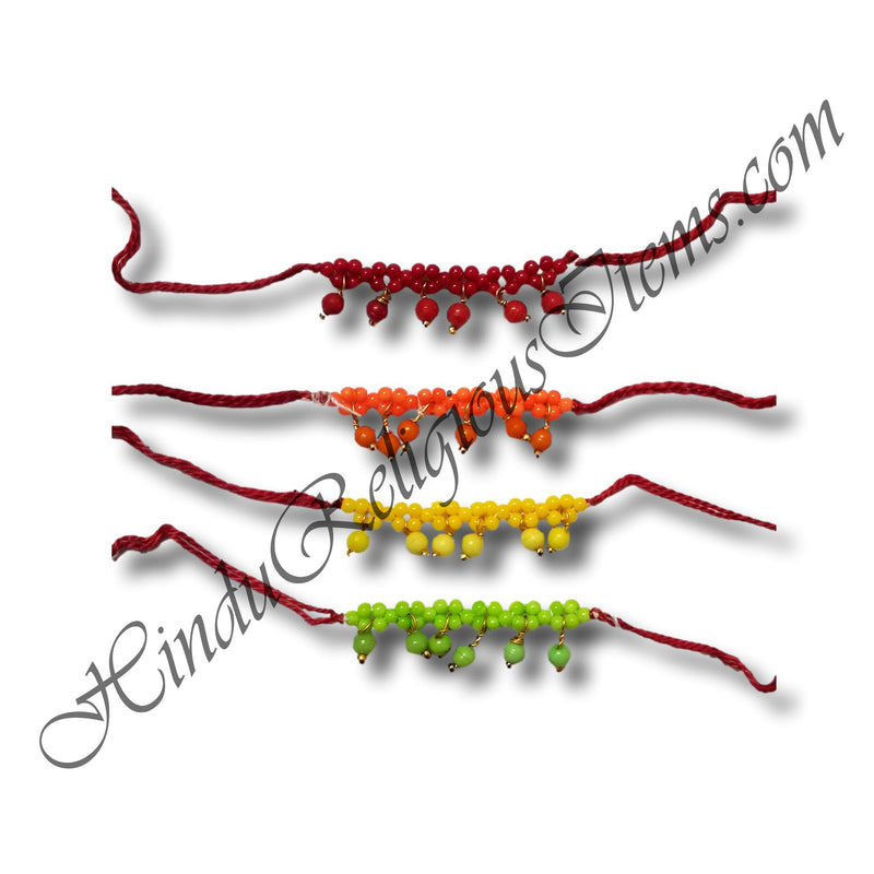 Met Finish Colored Moti Kandora