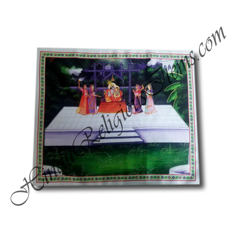 Premium Quality Satin Printed Pichwai (Backdrop)