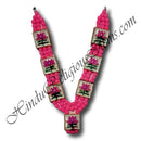 High-Quality Colored Moti Haar with Meenakari Kamal Chowki (M-41)