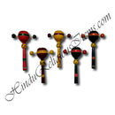 Wooden Colored Round Shape Tik-Tik (Toy)