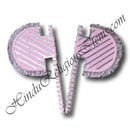 Fan Pankha Cotton with Silver Lace and Fancy Frill CP-191