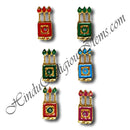 Golden Metal Meenakari Sehra