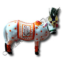Morpankh Cow With Hand Painted Chhapa