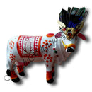 Morpankh Cow With Hand Painted Chhapa