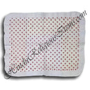 Single Dot Bandhni Print Design Cotton Fabric Pichwai With Frill [PDBS]