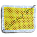 Single Dot Bandhni Print Design Cotton Fabric Pichwai With Frill [PDBS]