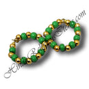 Colored And Golden Moti Kada (Bracelet)