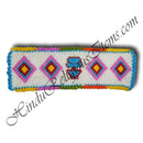 Coloured Moti Mora Patta