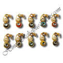 Metal Meenakari With Kundan Sheesful