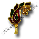 Premium Quality Gold Metal Meenakari Sheesful