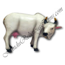 Plain Colour Gaay (Cow) Animal Fiber Swarup / Khilona