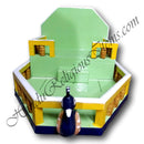 Wooden Naav (Boat) With Metal Tin Base (Patra Vali)