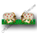 High Quality MDF Cows Cut Out (Set of 2)
