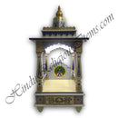 MDF Folding Mandir/ Bungalow With Carving and Light