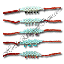 Crisscross Moti With Diamond Kandora