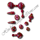 Wooden Painted Palna Toys Set