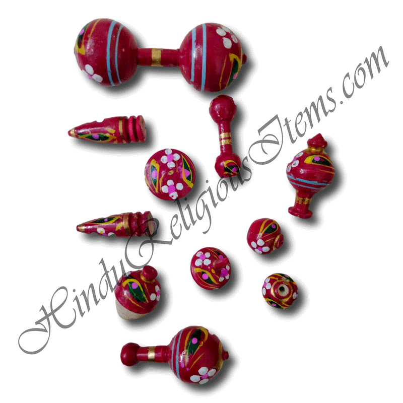 Wooden Painted Palna Toys Set