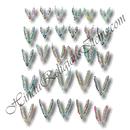 Coloured Moti With Jhari Diamond Mala