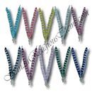 High Quality Three Layer Coloured Moti And Diamond Mala