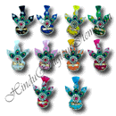 Morpankh, Organza And Resham Katra With Diamond Work On Paag (P-13)