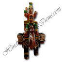 Wooden Ambadi Hathi (Elephant) With Seat / Khilona (Toy)