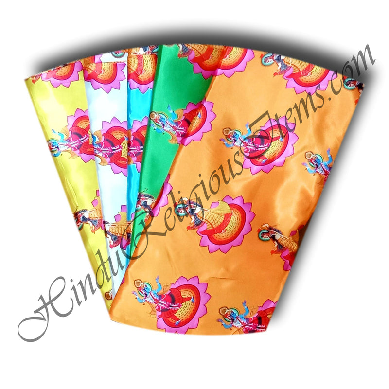 High Quality Satin Silk Super Fine Maharas  Fabric/ Kapad [SSM]