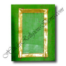 Chitraji Cotton Vasanti / Chatna Vastra with Golden Lace (VCVGL-1)