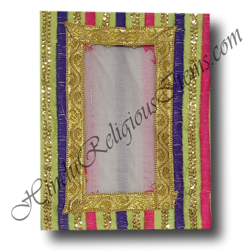 Chitraji Jhari Vastra With Straight Line Tikki Work And Embroidery (VSTE-7)