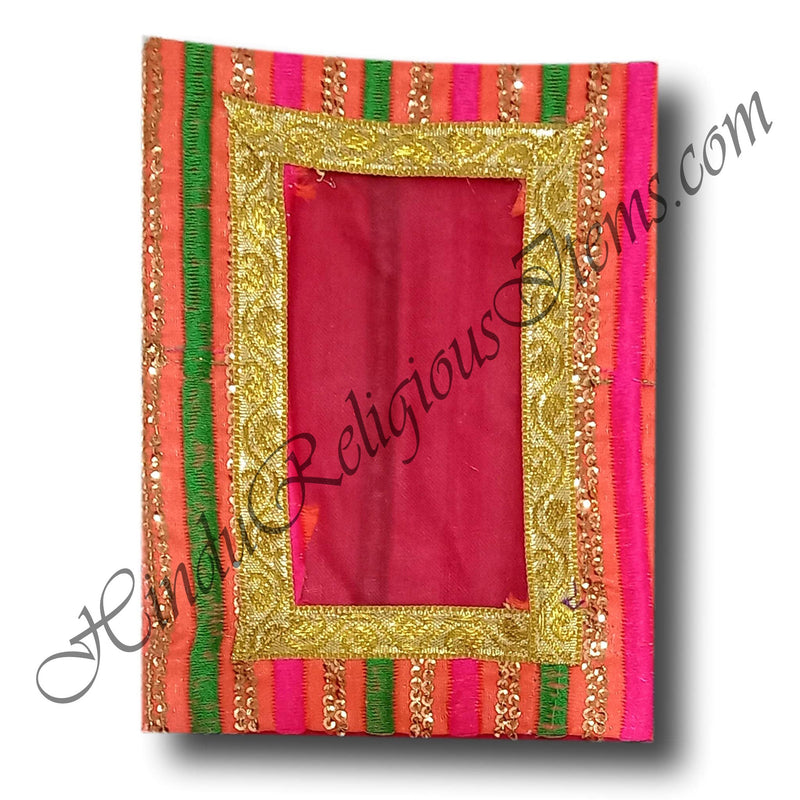 Chitraji Jhari Vastra With Straight Line Tikki Work And Embroidery (VSTE-7)