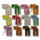 Lalan Cotton Basma/Chappa Chira Vastra with Golden lace (VCCB-54)