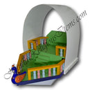 Wooden Naav (Boat) With Metal Tin Base (Patra Vali)