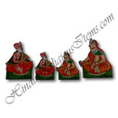 High Quality MDF Nand Yashoda Cut Out (Set of 2)