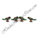 Kundan With Moti Metal Meenakari Painted 3D Khilona (Animal toys)