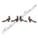 Kundan With Moti Metal Meenakari Painted 3D Khilona (Animal toys)