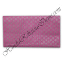 Cotton Basma Chappa With Silver Leaf Print  Fabric / Kapad(CBCSLP)