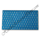 Cotton With Basma Chappa With Silver Keri Print Fabric/Kapad(CBCSKP)