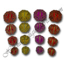 Lalan Satin Round Vastra With Peacock (VR-4)