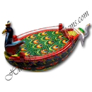 Wooden Painted Naav (Boat)