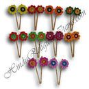 Fans (Pankha) With Organza Petals