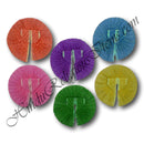 Lalan Net Round Vastra With Self Decorative Lace (VR-6)