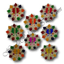 Lalan Brocade Round Vastra With Velvet And Tikli Decoration (VR-20)