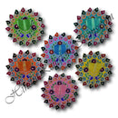 Lalan Brocade Round Vastra With Stone And Moti (Pearl) Decorative (VR-5)