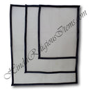 White Cotton Pichwai With Satin lace (Magji)(WCSL)