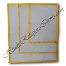 White Cotton Pichwai With Satin lace (Magji)(WCSL)