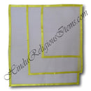 White Cotton Pichwai With Satin lace (Magji)(WCSL)