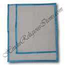 White Cotton Pichwai With Satin lace (Magji)(WCSL)