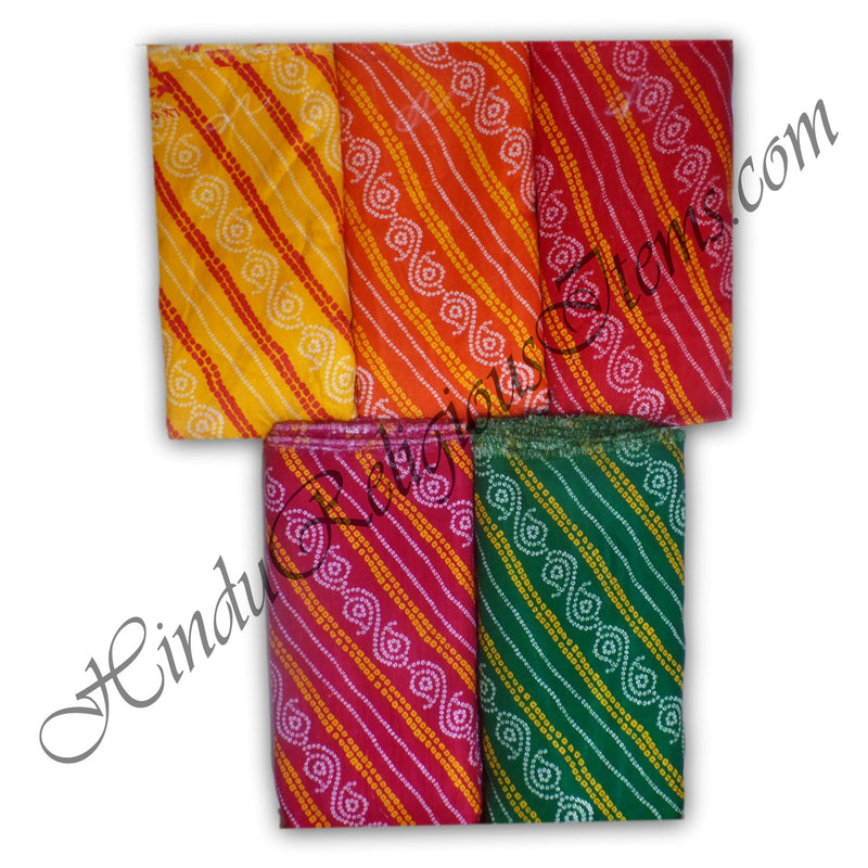 Satin Bandhni Fabric / Kapad [SB]