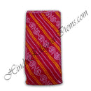 Satin Bandhni Fabric / Kapad SB